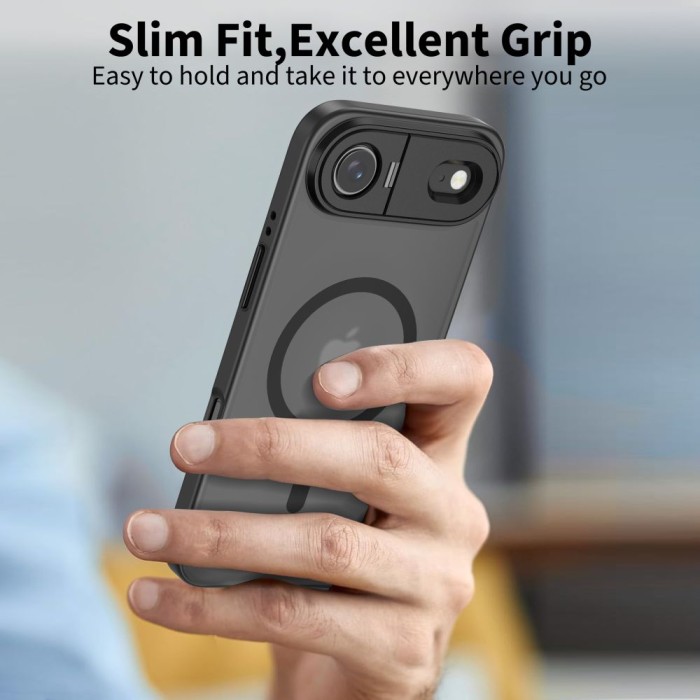 Tech-Protect MagStand MagSafe Case for iPhone 17 Air - Matte Black