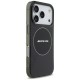 AMG Double Layer Transparent Smocked MagSafe Case for iPhone 17 Pro - Black