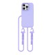 Tech-Protect MagNecklace MagSafe Case with Lanyard for iPhone 16 Pro - Purple