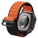 Spigen WBF1 Strap for Apple Watch 44 / 45 / 46 / 49 mm - Black and Orange