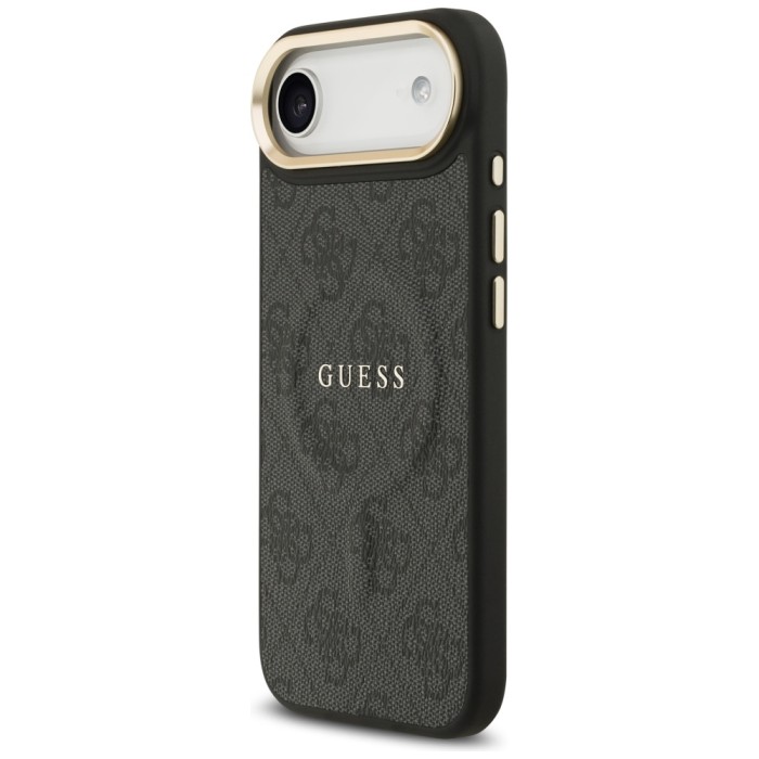 Guess 4G PU Classic Logo MagSafe case for iPhone Air - black