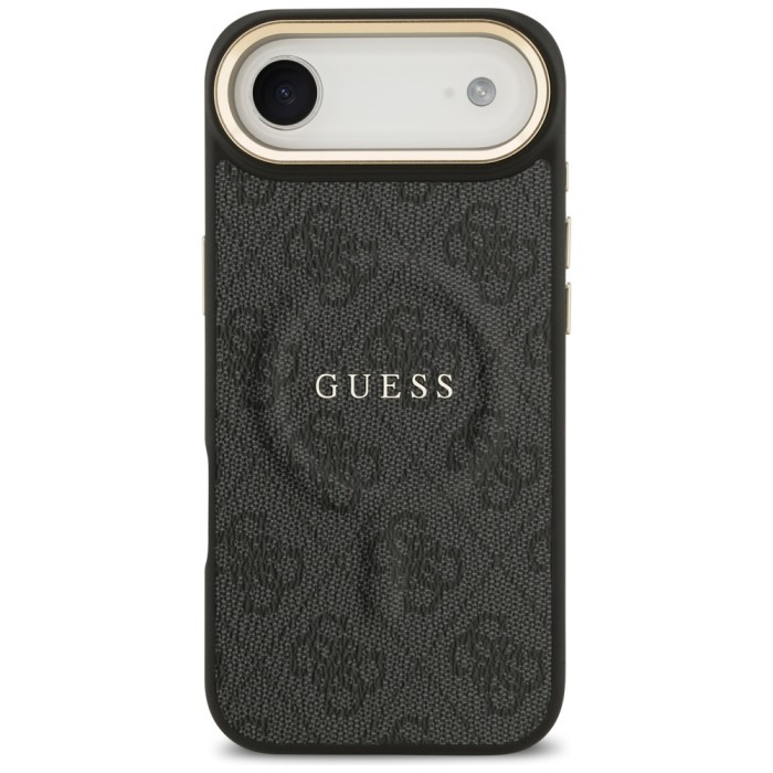 Guess 4G PU Classic Logo MagSafe case for iPhone Air - black