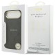 Guess 4G PU Classic Logo MagSafe case for iPhone Air - black