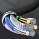 Dudao L12S AUX cable mini jack 3.5mm 1m 3-pole stereo - black