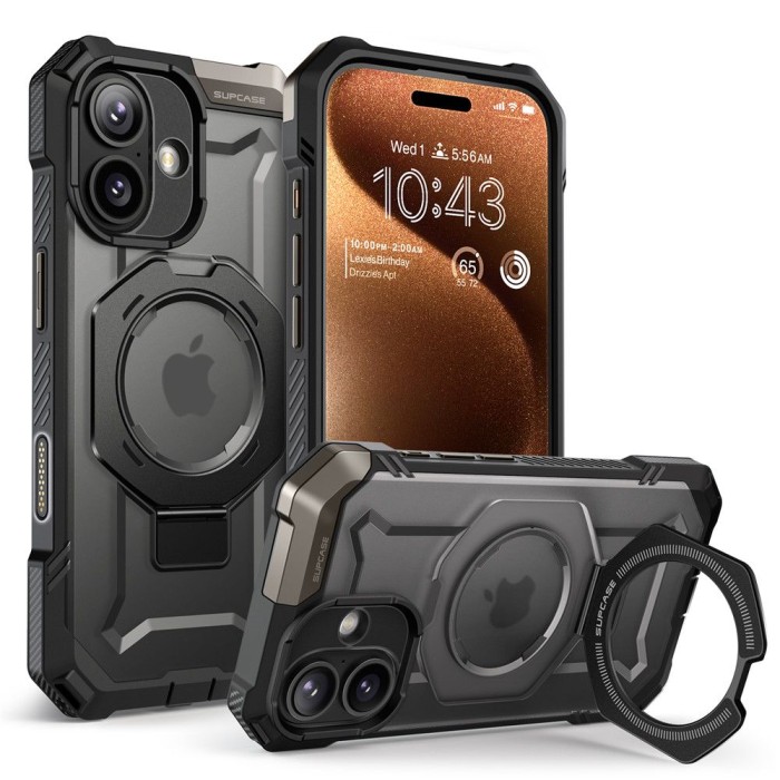 Supcase UB Grip Mag MagSafe Case for iPhone 17 - Black