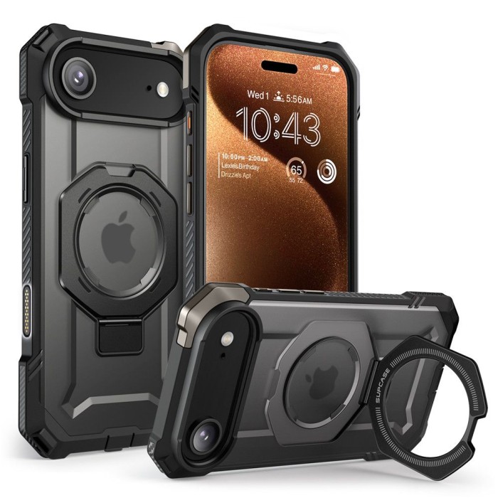 Supcase UB Grip Mag MagSafe Case for iPhone 17 Air - Black
