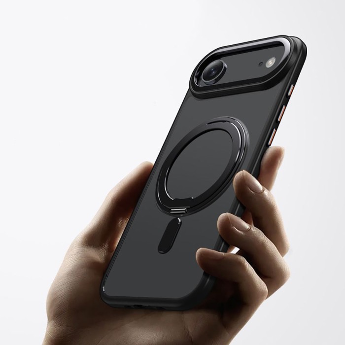 Tech-Protect MagRing MagSafe case for iPhone Air - black