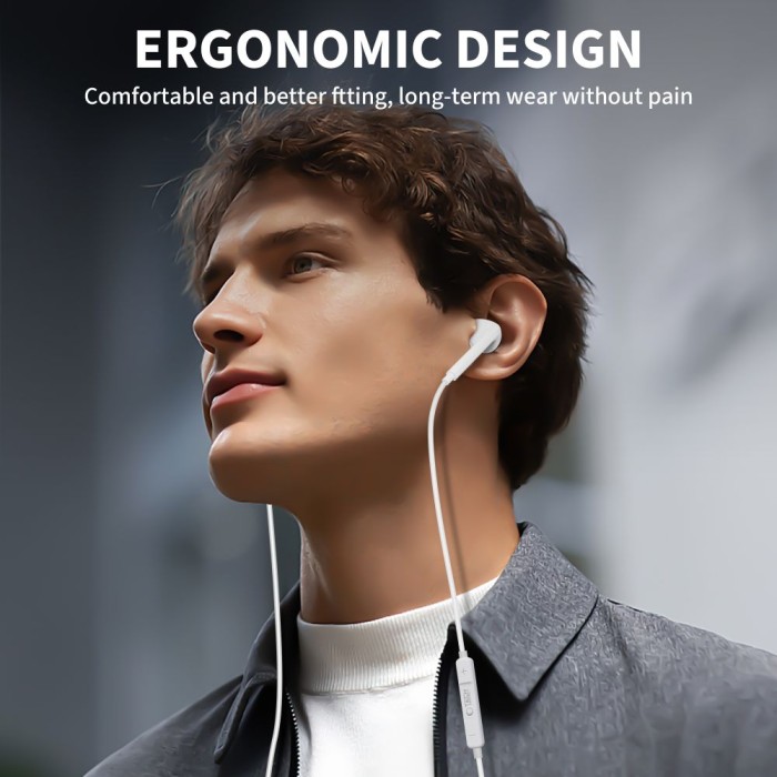 Tech-Protect Ultraboost Core G2 USB-C Headphones - White