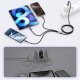 Tech-Protect UltraBoost DNA 3in1 USB-C / Micro-USB / Lightning cable 120 cm - gray