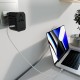 SBS Universal GaN Travel Adapter 70W 3xUSB-C 2xUSB-A with Case - Black