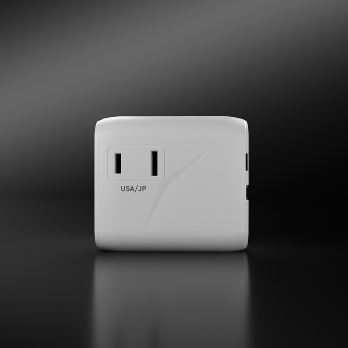 SBS TEADAPTUNI universal travel adapter - white