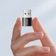 Joyroom adapter from USB Type C (female) to USB (male) 2 pcs. black (S-H152 Black)