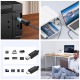 Wozinsky WKDDY1S USB-B - USB-C Cable 1m - Black