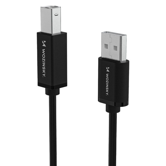 Wozinsky WKDDY3S USB-B - USB-A 480Mb/s Cable 2m - Black