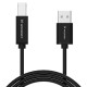 Wozinsky WKDDY4S USB-B - USB-A 480Mb/s Cable 1m - Black