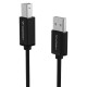 Wozinsky WKDDY4S USB-B - USB-A 480Mb/s Cable 1m - Black