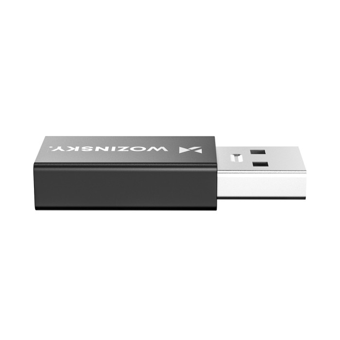 Wozinsky WAAC-01 USB-A - USB-C OTG Adapter - Black