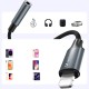 Wozinsky WALJ-01 Lightning adapter - 3.5mm mini jack - black