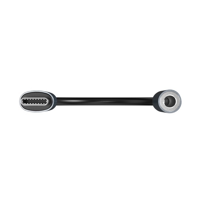 Wozinsky WACM-01 USB-C Adapter - 3.5mm Mini Jack - Black