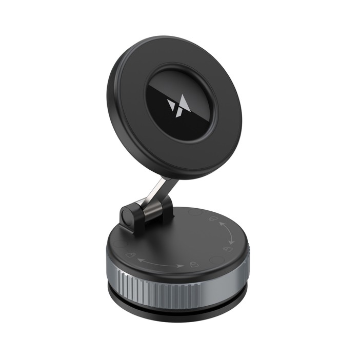 Wozinsky WUSM-01 Magnetic Car Holder for Dashboard/Windshield - Black