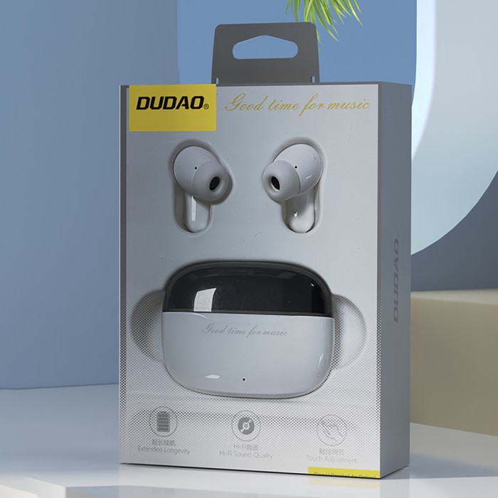 Dudao U8 Pro TWS wireless headphones - white
