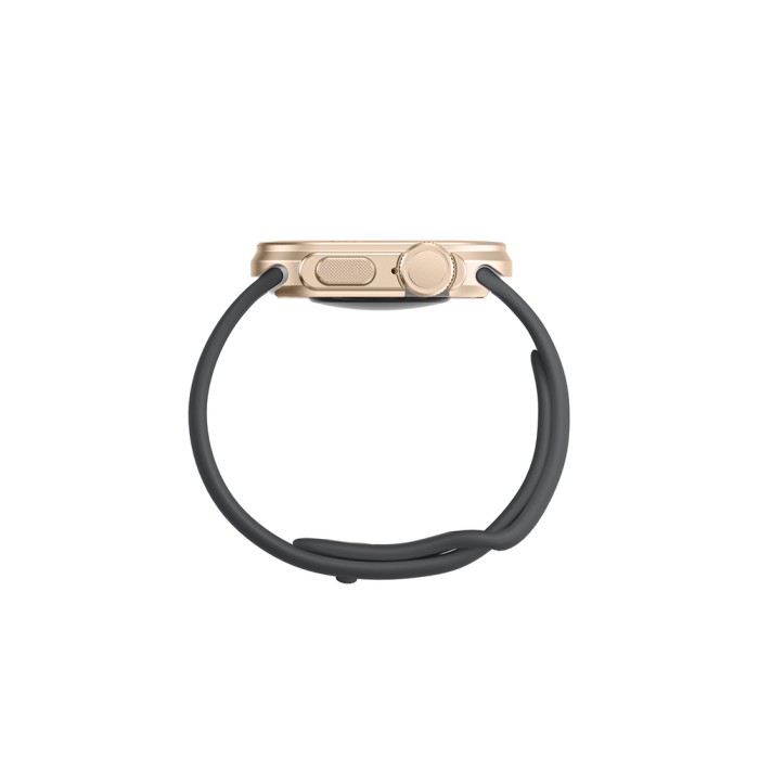AmazingThing Titan Pro Metal Case for Apple Watch 11 46mm Aluminum - Gold