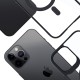 3mk Satin Armor MagCase with MagSafe for iPhone 12 Pro Max - Clear with Black Frame
