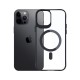 3mk Satin Armor MagCase with MagSafe for iPhone 12 Pro Max - Clear with Black Frame