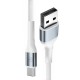 3mk Hyper Cable N-SERIES USB-A / USB-C 1m 9V/2A 18W / white