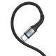 3mk Hyper Cable N-SERIES USB-A / USB-C 2m 9V/2A 18W / black