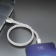3mk Hyper Cable N-SERIES USB-A / MicroUSB 1m 5V/2.4A 12W / white
