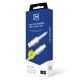 3mk Hyper Cable N-SERIES USB-A / MicroUSB 1m 5V/2.4A 12W / white