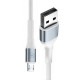 3mk Hyper Cable N-SERIES USB-A / MicroUSB 1m 5V/2.4A 12W / white