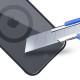 3mk Satin Armor MagCase with MagSafe for iPhone 15 Plus - Clear with Black Frame