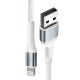 3mk 3mk Cable 3mk Hyper Cable N-SERIES USB-A / Lightning 2m 5V/2.4A 12W / white
