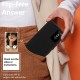 Tech-Protect Smart Wallet Case for Samsung Galaxy S25 FE - Matte Black