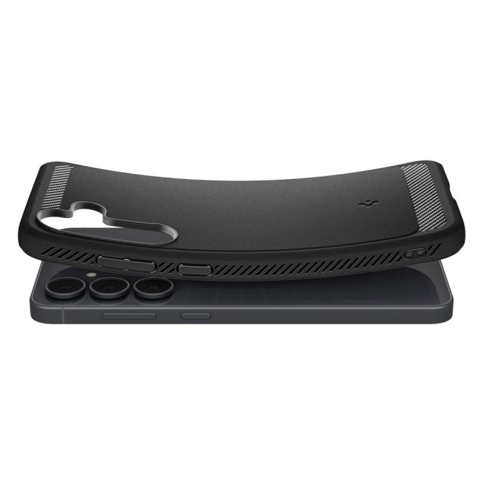 Spigen Rugged Armor Case for Samsung Galaxy S25 FE - Matte Black