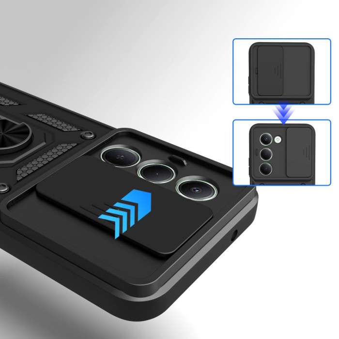 Tech-Protect CamShield Pro Case for Xiaomi Redmi 15 4G / 5G - Black