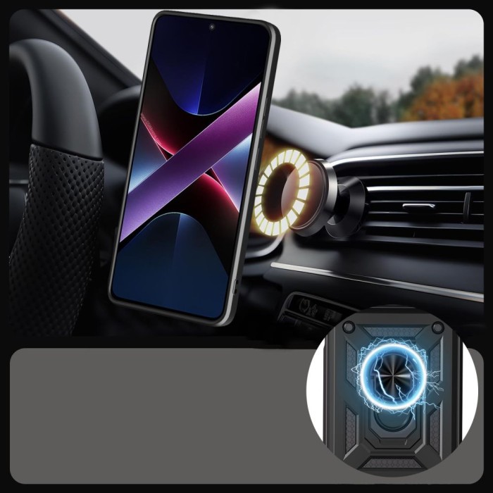 Tech-Protect CamShield Pro Case for Xiaomi Redmi 15 4G / 5G - Black