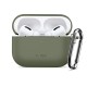 Tech-Protect Silicone Hook Case for AirPods Pro - Olive