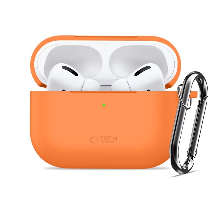 Tech-Protect Silicone Hook case for AirPods Pro - orange