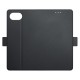 3mk Wallet Case for iPhone 17e / 16e - black