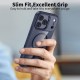 Tech-Protect MagMat MagSafe Case for iPhone 17 Pro - Transparent Navy Blue