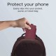 Tech-Protect SM65 case for 6.0-6.9" smartphones - burgundy