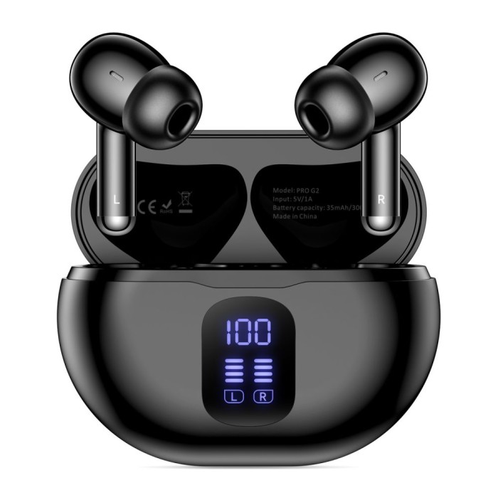 Tech-Protect UltraBoost TWS Pro G2 Headphones - Black