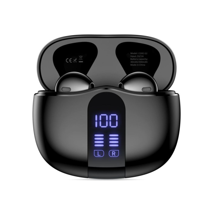 Tech-Protect UltraBoost TWS Core G2 Headphones - Black