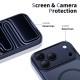 Tech-Protect Magpeak Magsafe CC Case for iPhone 17 Pro Max - Matte Navy Blue