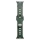 3mk Silicone Watch Strap for Apple Watch 38 / 40 / 41 mm - green