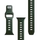 3mk Silicone Watch Strap for Apple Watch 38 / 40 / 41 mm - green