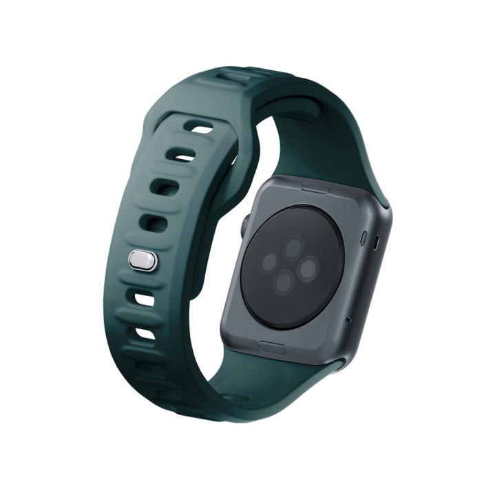 3mk Silicone Watch Strap for Apple Watch 38 / 40 / 41 mm - green